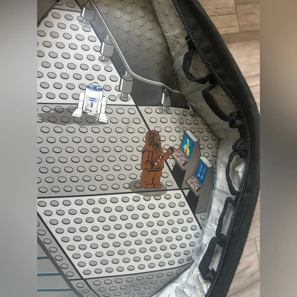 Lego Star Wars ZipBin Millennium Falcon Storage Case Crossbody - Picture 8 of 8
